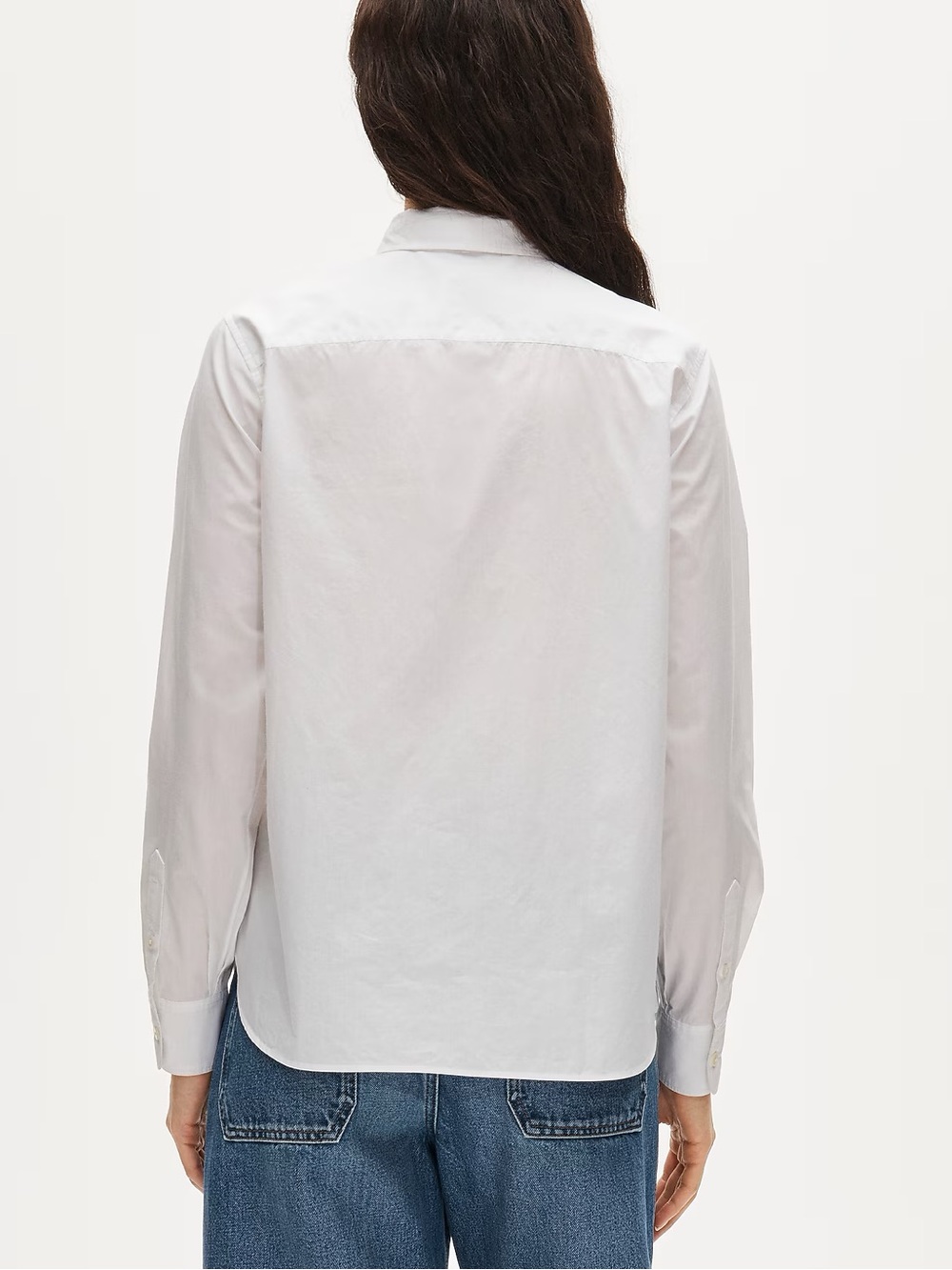 J. Crew White Tie-Neck Utility Shirt - Picture 3 of 4